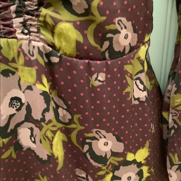 NWT FREE PEOPLE PURPLE COM LONG SLEEVE MINI DRESS❤️❤️❤️❤️ - Picture 8 of 16